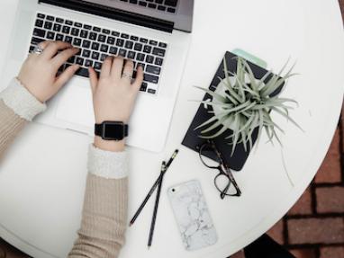 typing for blog